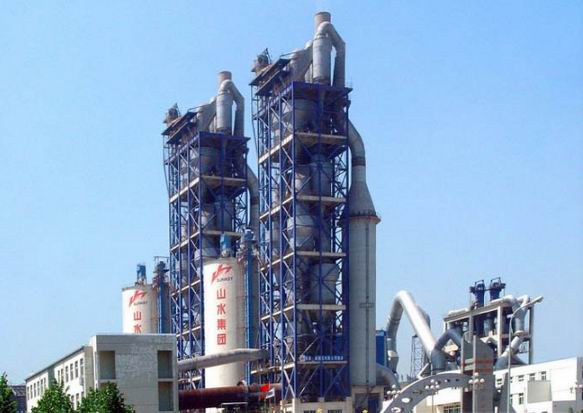 山水水泥集团淄博水泥厂余热发电机组